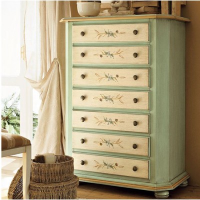 Фото Комод/буфет узкий - стиль Для девочек - Для спальни - Купить в Интернет-магазине