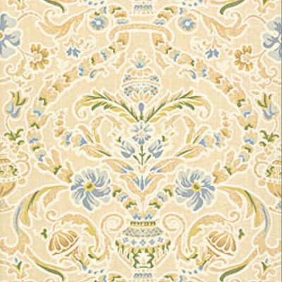 Фото Обои с рисунком - Дамаск - стиль Американский - Бежевые - Купить в Интернет-магазине