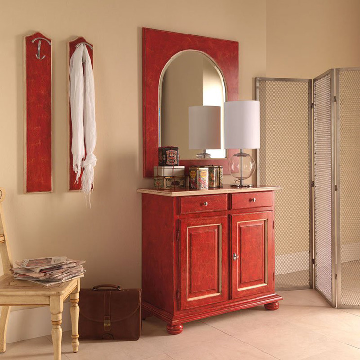 Фото Зеркало настенное - стиль Классический - Для прихожей - Купить в Интернет-магазине