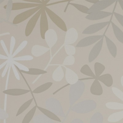 Фото Обои с рисунком - Растение - стиль Английская классика - Серые - Купить в Интернет-магазине