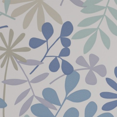 Фото Обои с рисунком - Растение - стиль Английская классика - Серые - Купить в Интернет-магазине