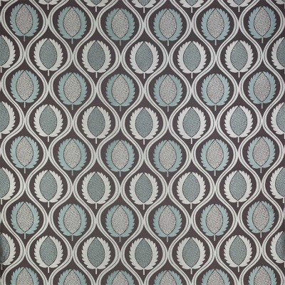 Фото Ткань портьерная с рисунком - Орнамент - стиль Современный - Черный - Купить в Интернет-магазине