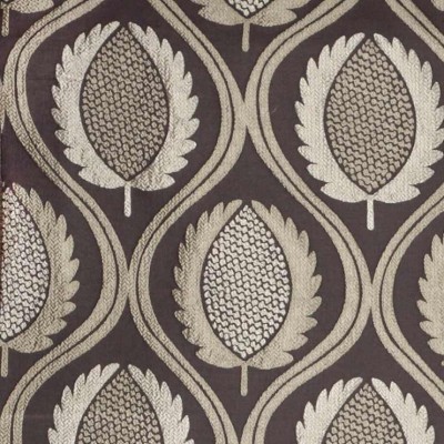 Фото Ткань портьерная с рисунком - Орнамент - стиль Современный - Черный - Купить в Интернет-магазине