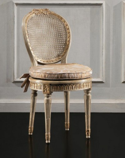 Фото Стул к туалетному столику - стиль Тоскана - Для спальни - Купить в Интернет-магазине