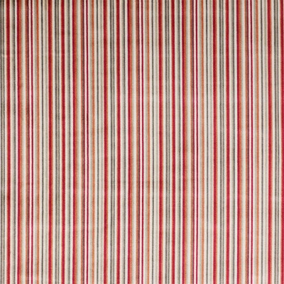 Фото Ткань портьерная с рисунком - Полоски - стиль Современный - Красные - Купить в Интернет-магазине