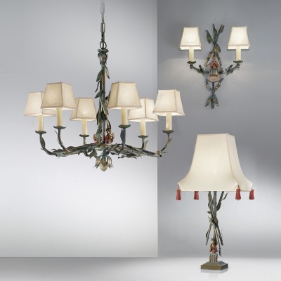 Фото Люстра - стиль Английская классика - Шинуазрила - Купить в Интернет-магазине