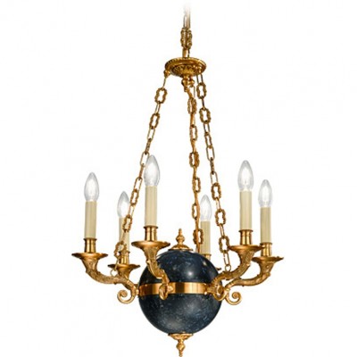 Фото Люстра - стиль Английская классика - Металлическая - Купить в Интернет-магазине