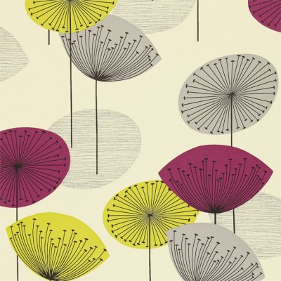 Фото Обои с рисунком - Крупный декор - стиль Английская классика - Кремовые - Купить в Интернет-магазине