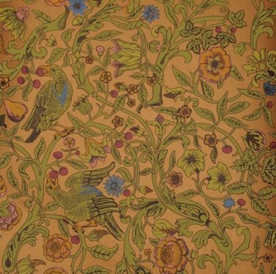 Фото Обои с рисунком - Анималистический принт - стиль Английская классика - Желтые - Купить в Интернет-магазине