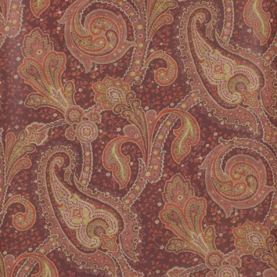 Фото Обои с рисунком - Пейсли - стиль Английская классика - Малиновые - Купить в Интернет-магазине