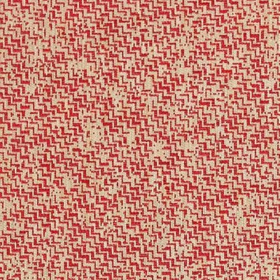 Фото Ткань портьерная однотонная - Текстурная ткань - стиль Английский - Красная - Купить в Интернет-магазине