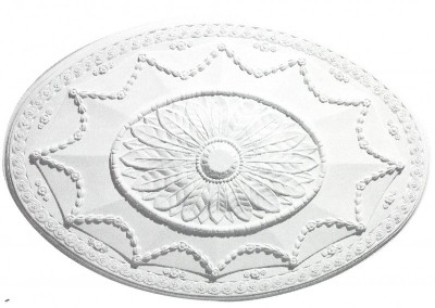 Фото Розетка потолочная гипсовая - стиль Английский - Купить в Интернет-магазине