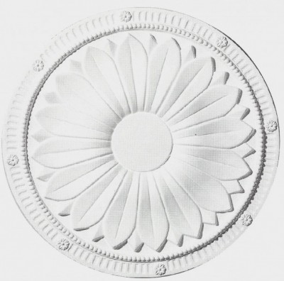 Фото Розетка потолочная гипсовая - стиль Английский - Купить в Интернет-магазине