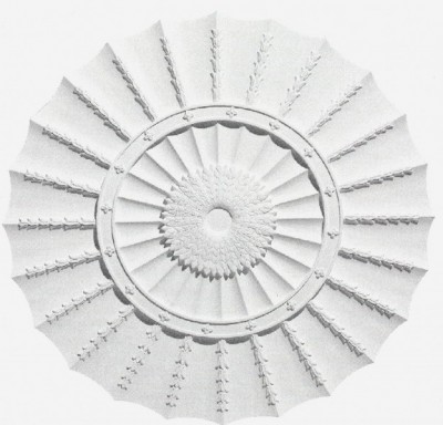 Фото Розетка потолочная гипсовая - стиль Английский - Купить в Интернет-магазине