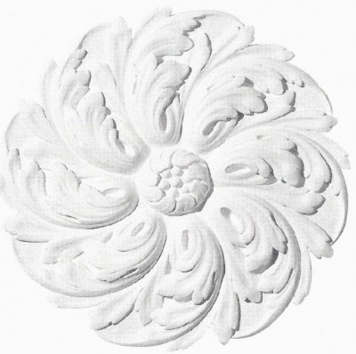 Фото Розетка потолочная гипсовая - стиль Английский - Купить в Интернет-магазине
