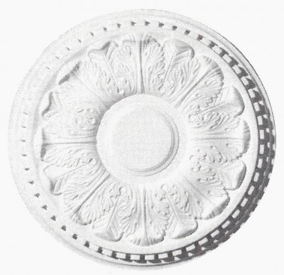 Фото Розетка потолочная гипсовая - стиль Английский - Купить в Интернет-магазине