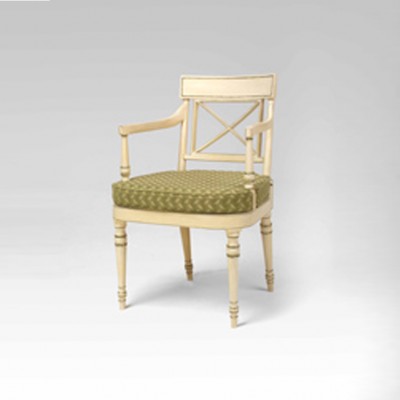 Фото Кресло на деревянной раме - стиль Английская классика - Для гостиной - Купить в Интернет-магазине