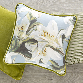 Фото Ткань портьерная с рисунком - Цветы - стиль Английский - Купить в Интернет-магазине