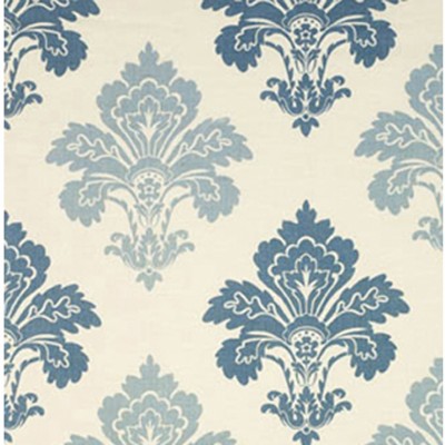 Фото Ткань портьерная с рисунком - Дамаск - стиль Английский - Кремовый - Купить в Интернет-магазине