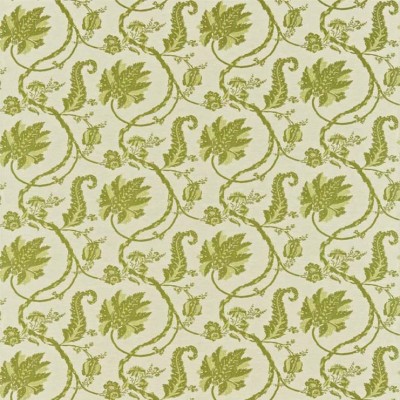 Фото Ткань портьерная с рисунком - Дамаск - стиль Английский - Зеленый - Купить в Интернет-магазине