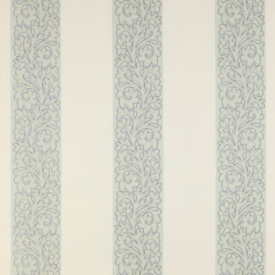 Фото Ткань портьерная с рисунком - Полоски - стиль Английский - Бирюзовые - Купить в Интернет-магазине