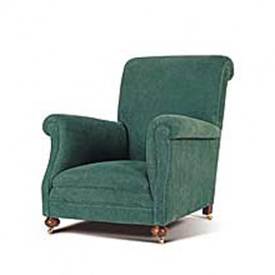 Фото Кресло обитое - стиль Английская классика - Для гостиной - удобное кресло производства США - Hepple - English traditional upholstery - Купить в Интернет-магазине