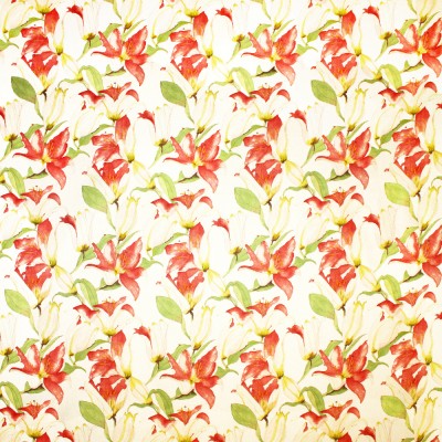 Фото Ткань портьерная с рисунком - Цветы - стиль Английский - Купить в Интернет-магазине