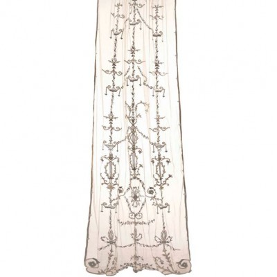 Фото Тюлевая панель - стиль Английский - Кремовая - В наличии - Купить в Интернет-магазине