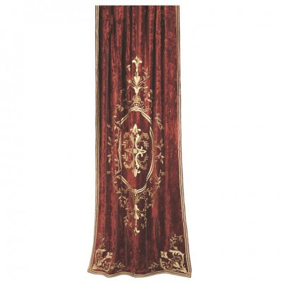 Фото Тканевая панель - стиль Английский - Красная - Купить в Интернет-магазине