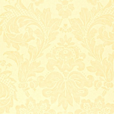Фото Обои с рисунком - Дамаск - стиль Английская классика - Желтые - Купить в Интернет-магазине