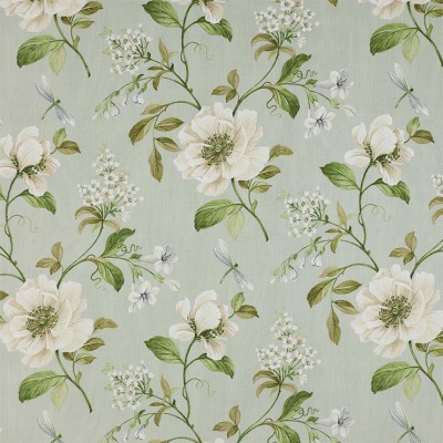 Фото Ткань портьерная с рисунком - Цветы - стиль Английский - Купить в Интернет-магазине