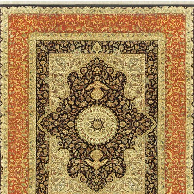 Фото Ковер ручной работы - стиль Восточный - Купить в Интернет-магазине