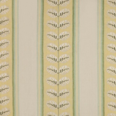 Фото Ткань портьерная с рисунком - Полоски - стиль Английский - Желтые - Купить в Интернет-магазине