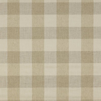 Фото Ткань портьерная с рисунком - Клетка - стиль Английский - Бежевая - Купить в Интернет-магазине