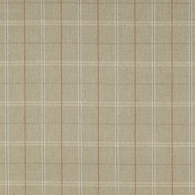 Фото Ткань портьерная с рисунком - Клетка - стиль Английский - Светло-коричневая - Купить в Интернет-магазине