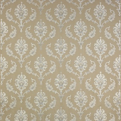 Фото Ткань портьерная с рисунком - Дамаск - стиль Английский - Бежевый - Купить в Интернет-магазине