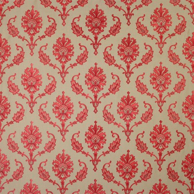 Фото Ткань портьерная с рисунком - Дамаск - стиль Английский - Бежевый - Купить в Интернет-магазине