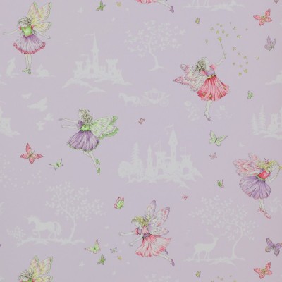 Фото Обои с рисунком - Детский рисунок - стиль Современный - Фиолетовые - Купить в Интернет-магазине