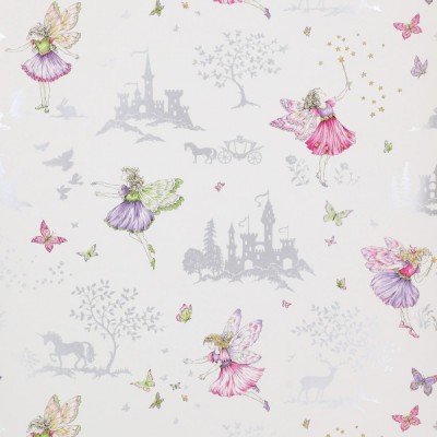 Фото Обои с рисунком - Детский рисунок - стиль Современный - Серебристые - Купить в Интернет-магазине