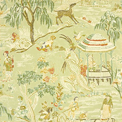 Фото Обои с рисунком - Крупный декор - стиль Американский - Зеленые - Купить в Интернет-магазине