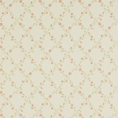 Фото Обои с рисунком - Клетка - стиль Английская классика - Кремовые - Купить в Интернет-магазине