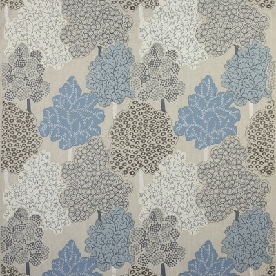 Фото Ткань портьерная с рисунком - Крупный декор - стиль Английский - Светло-серый - Купить в Интернет-магазине