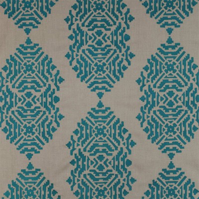 Фото Ткань портьерная с рисунком - Орнамент - стиль Английский - Серый - Купить в Интернет-магазине