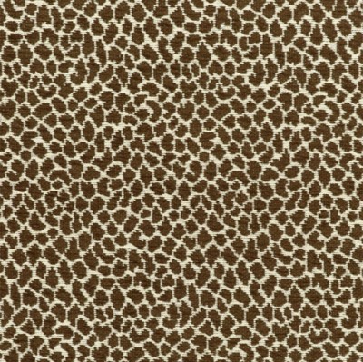 Фото Ткань портьерная с рисунком - Мелкий принт - стиль Американский - Коричневый - Купить в Интернет-магазине