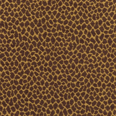 Фото Ткань портьерная с рисунком - Мелкий принт - стиль Американский - Коричневый - Купить в Интернет-магазине