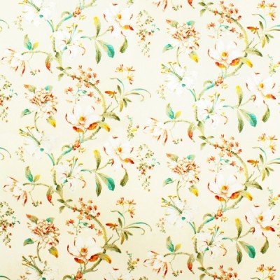 Фото Ткань портьерная с рисунком - Цветы - стиль Английский - Купить в Интернет-магазине