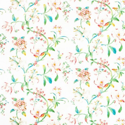 Фото Ткань портьерная с рисунком - Цветы - стиль Английский - Купить в Интернет-магазине