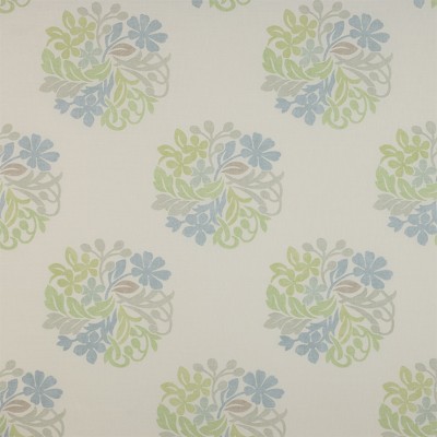 Фото Ткань портьерная с рисунком - Крупный декор - стиль Английский - Серый - Купить в Интернет-магазине