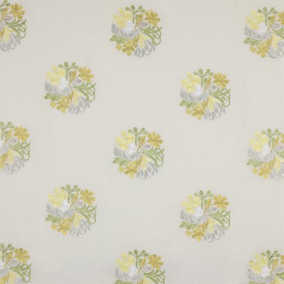 Фото Ткань портьерная с рисунком - Крупный декор - стиль Английский - Светло-серый - Купить в Интернет-магазине