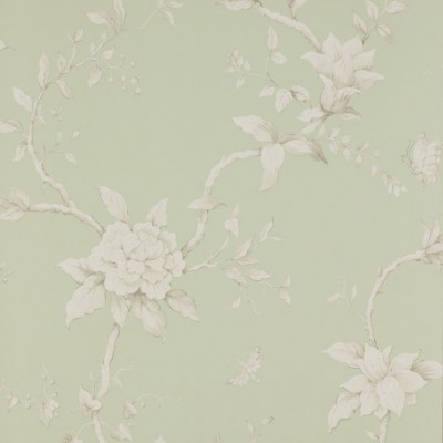 Фото Обои с рисунком - Туаль - стиль Английская классика - Зеленые - Купить в Интернет-магазине